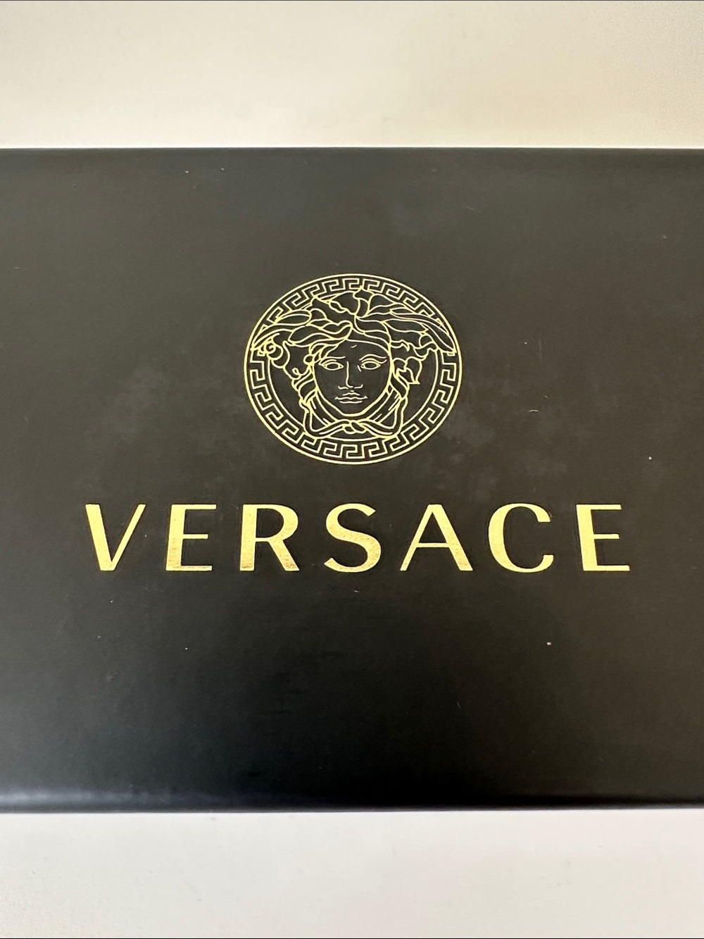Versace Black and Gold Medusa Logo Sunglasses Box with Cleaning Cloth - Picture 4 of 8